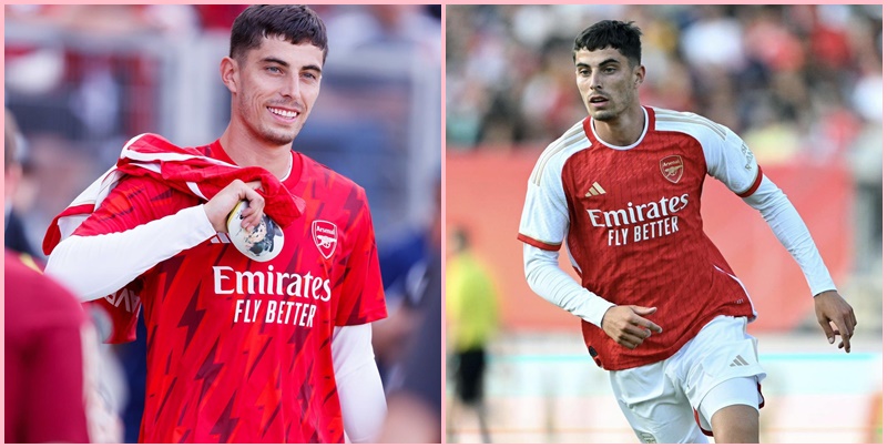 Kai Havertz hạnh phúc trong lần đầu ra mắt Arsenal